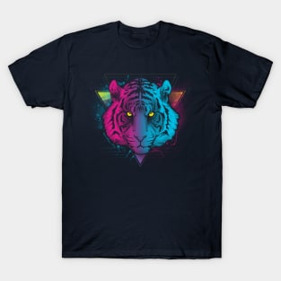 Big Cat Retro Tiger T-Shirt